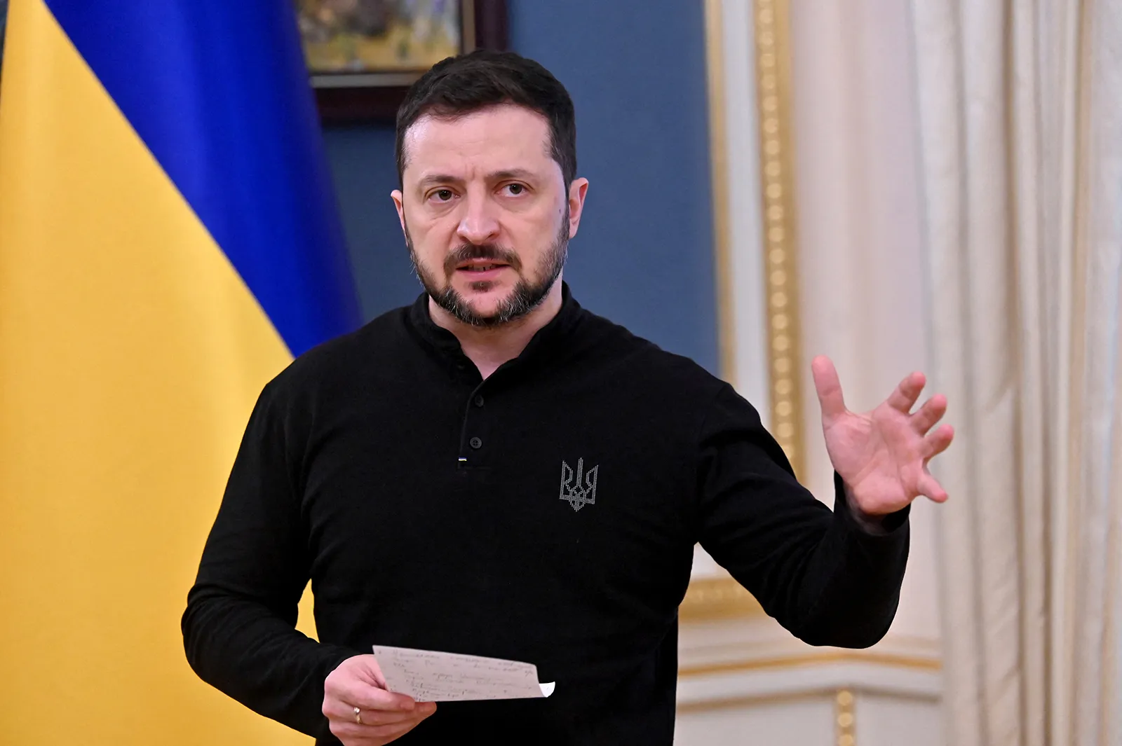 Ukraine has 'irrefutable' evidence of Russia providing intelligence to Iran, Zelenskiy says