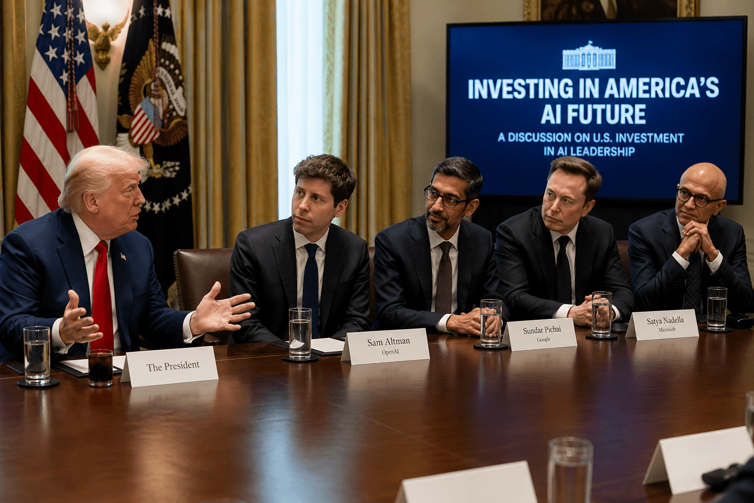 Trump to meet AI leaders to discuss US investment in their companies