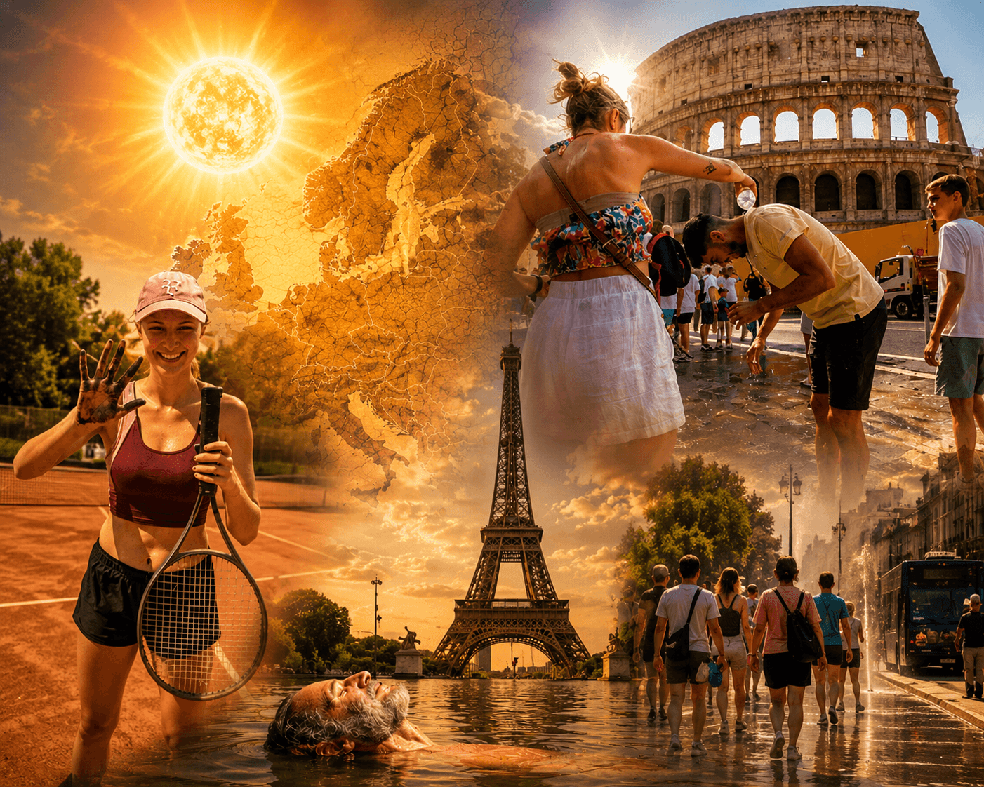 Europe's Deadly Heatwave: 1,300+ Dead, Trams Melted, and a Second Heat Dome Already Forming