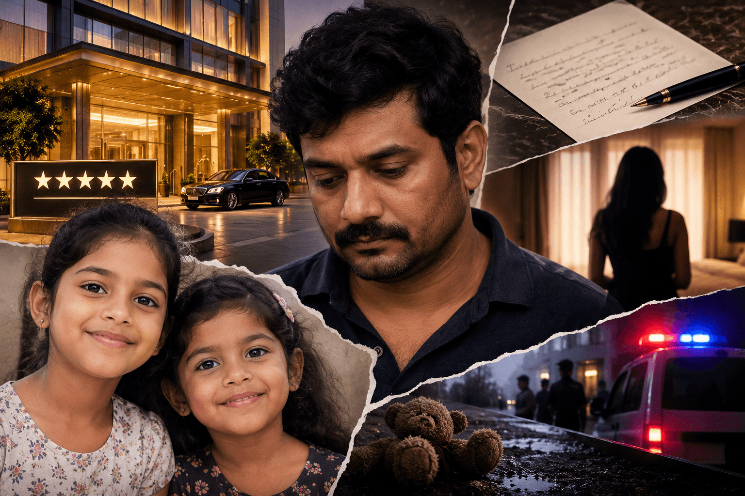 A note, 5-star hotel, an affair: What led Bengaluru man to kill his 2 daughters