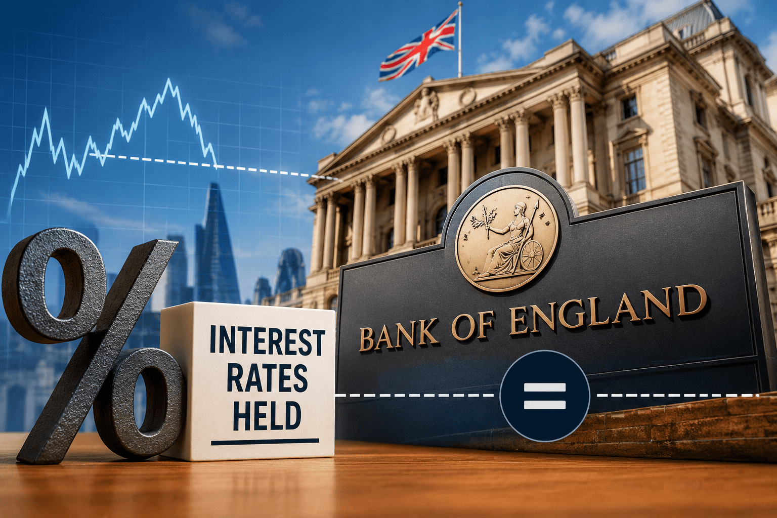 Interest rates expected to be held by Bank of England