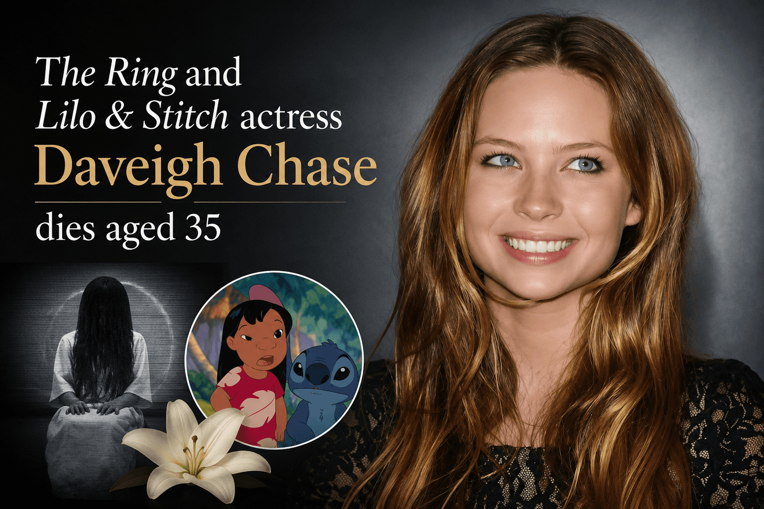 The Ring and Lilo & Stitch actress Daveigh Chase dies aged 35