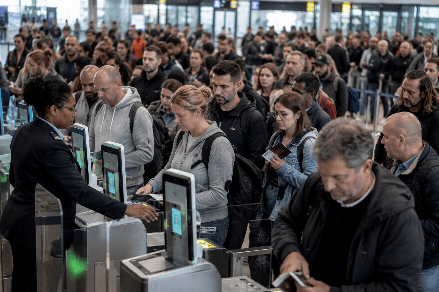 Ryanair warns of 'queue chaos' from new EU border system