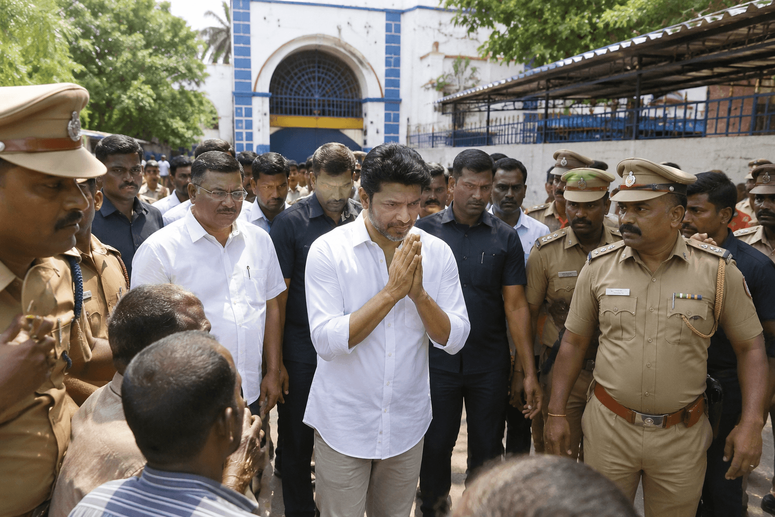 ‘Most prisoners there due to circumstances’: TN CM Vijay visits Puzhal jail