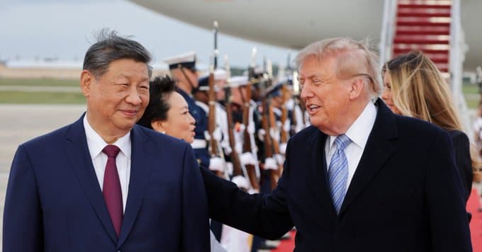 Trump Hosts Xi Jinping at White House in First Chinese State Visit in a Decade