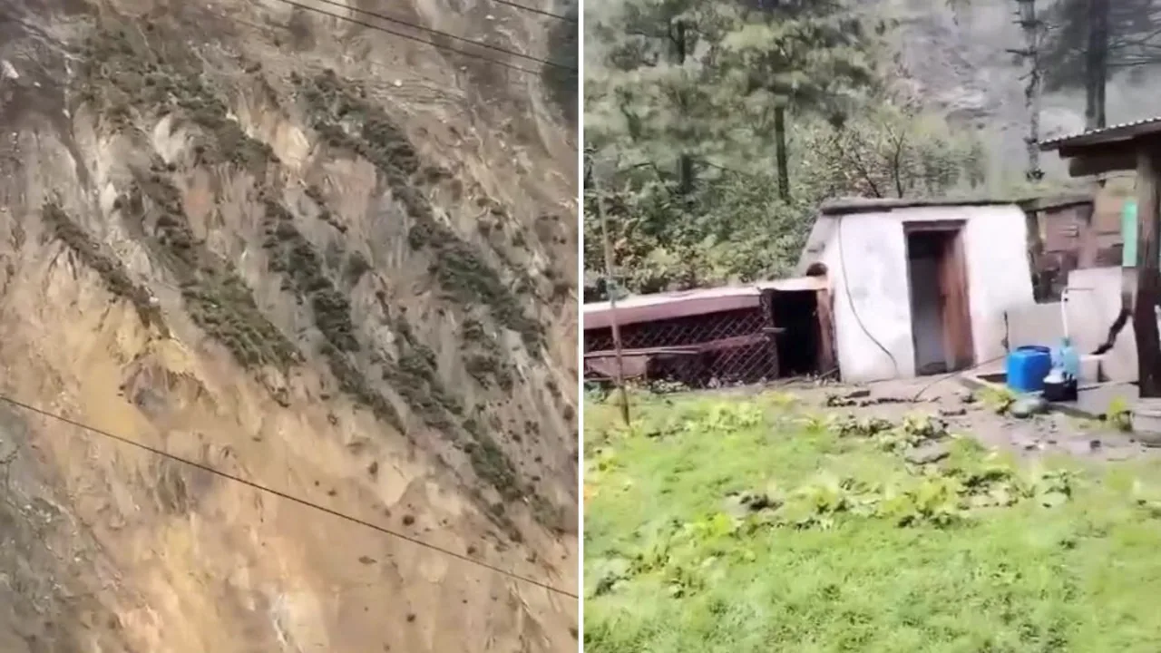 Nepal: Hillside Collapses Into Kali Gandaki River in Mustang as Heavy Rain Triggers Floods and Landslides